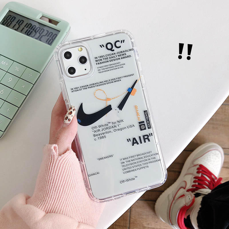 Ốp Lưng Silicon Chống Sốc Off White