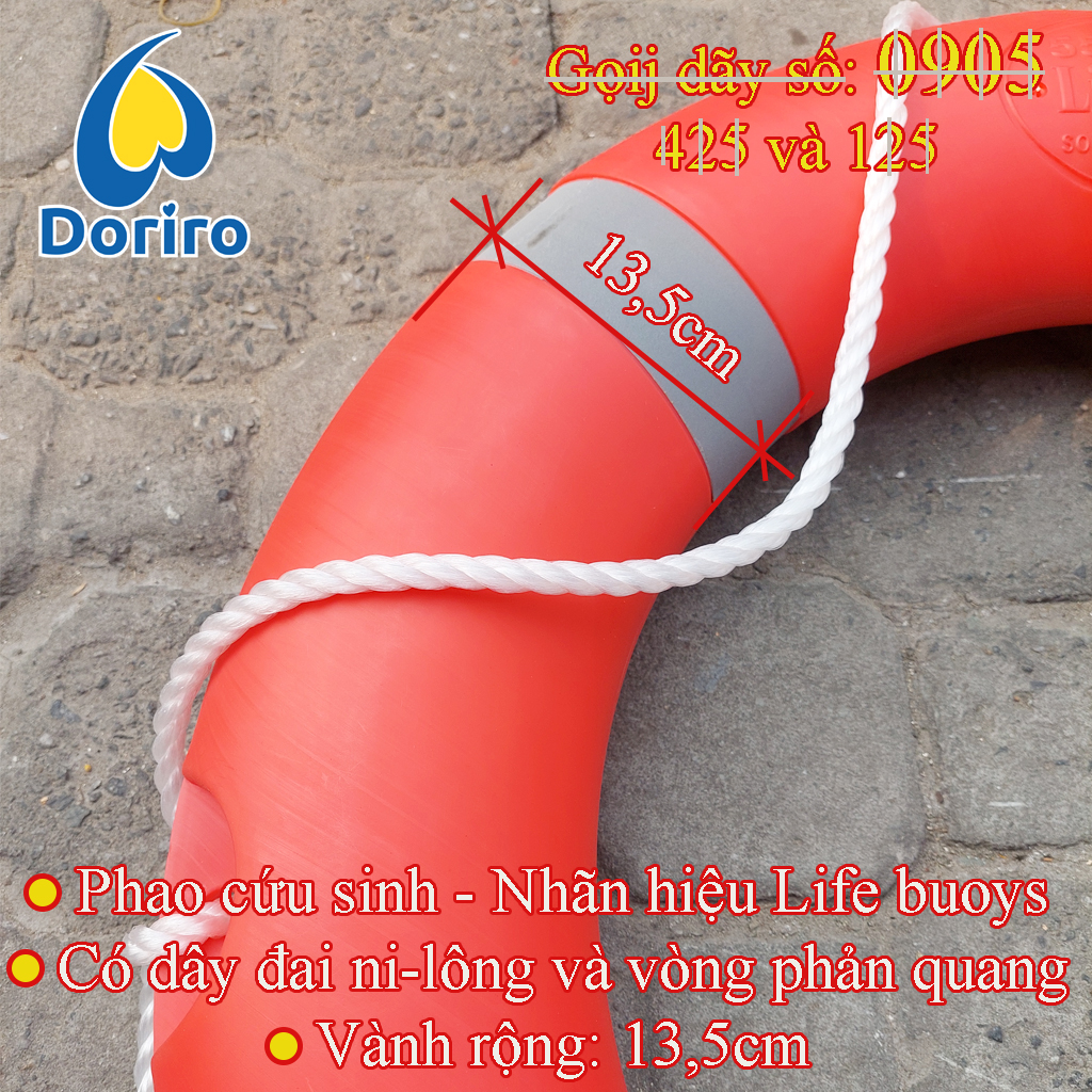 Phao nhựa cứu sinh; Phao xốp cứu sinh