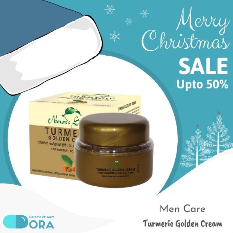 Kem nghệ giảm mụn thâm và dưỡng trắng da cho nam Turmeric Golden Cream 50ml