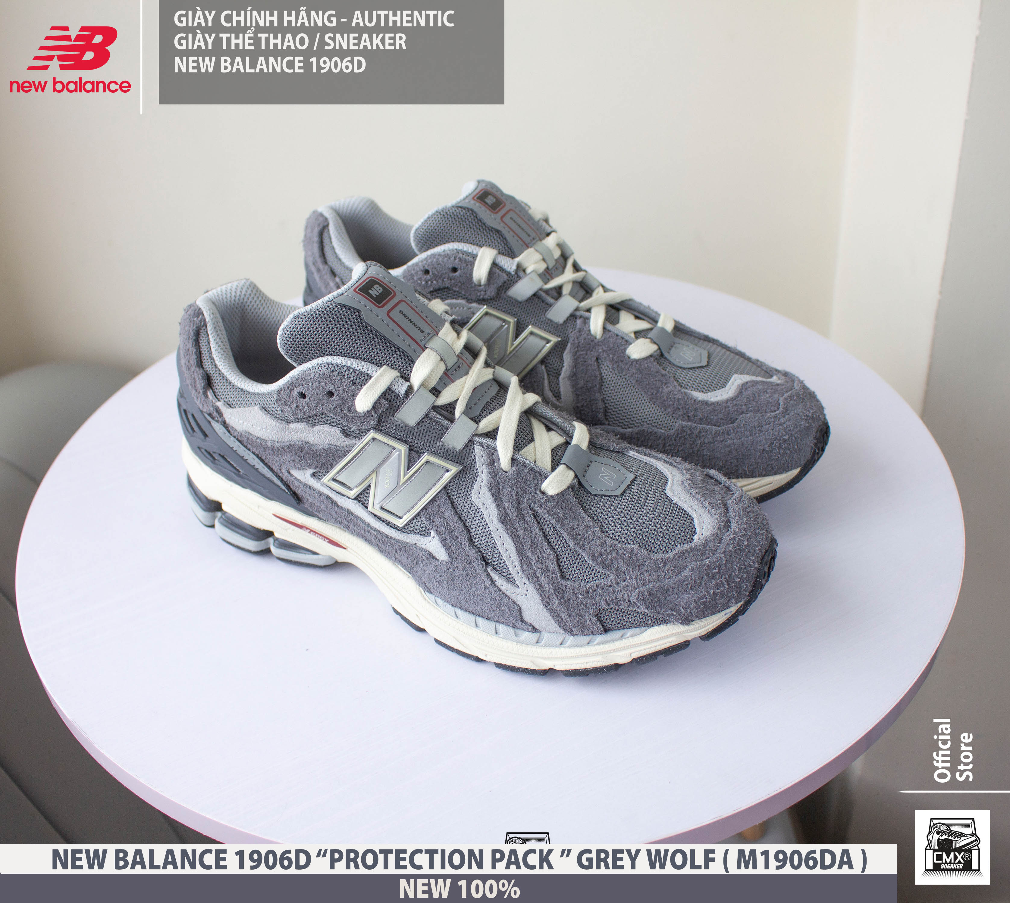😘 [ HÀNG CHÍNH HÃNG CÓ SẴN ] Giày New Balance 1906D GREY WOLF ( M1906DA ) - AUTHENTIC 100%