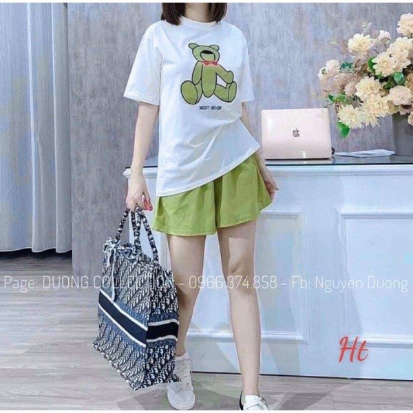 bộ đùi gấu che mặt HT12