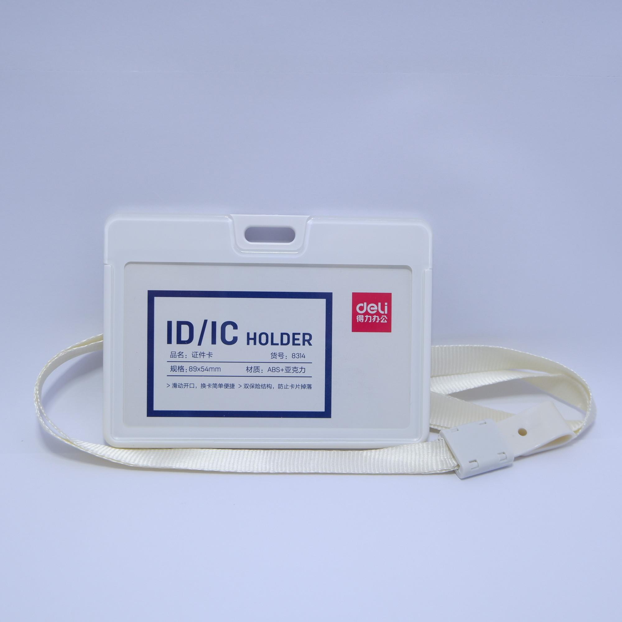 [HCM]Bảng tên Acrylic ngang (Kèm dây đeo cao cấp)