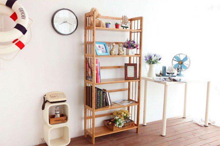 kệ sách 5 tầng rộng 90cm