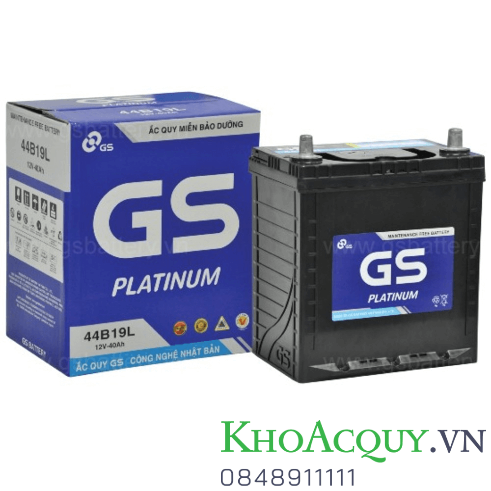Ắc quy GS 44B19L MF 12V 40AH