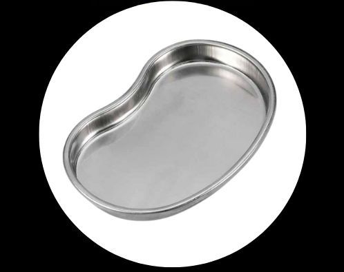 Khay hạt đậu | khay inox dùng trong y tế spa