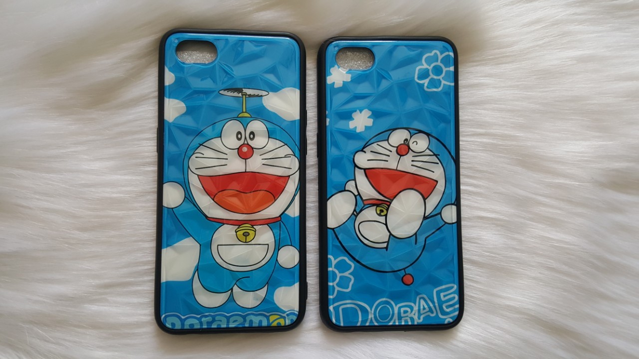 Ốp lưng 3D kim cương Doraemon Oppo A1k/ Realme C2