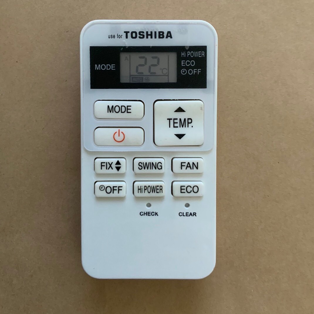 Điều khiển điều hoà Toshiba (mẫu 4)