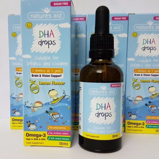 DHA Drops 50ml Dạng Giọt Của Anh Cho Bé
