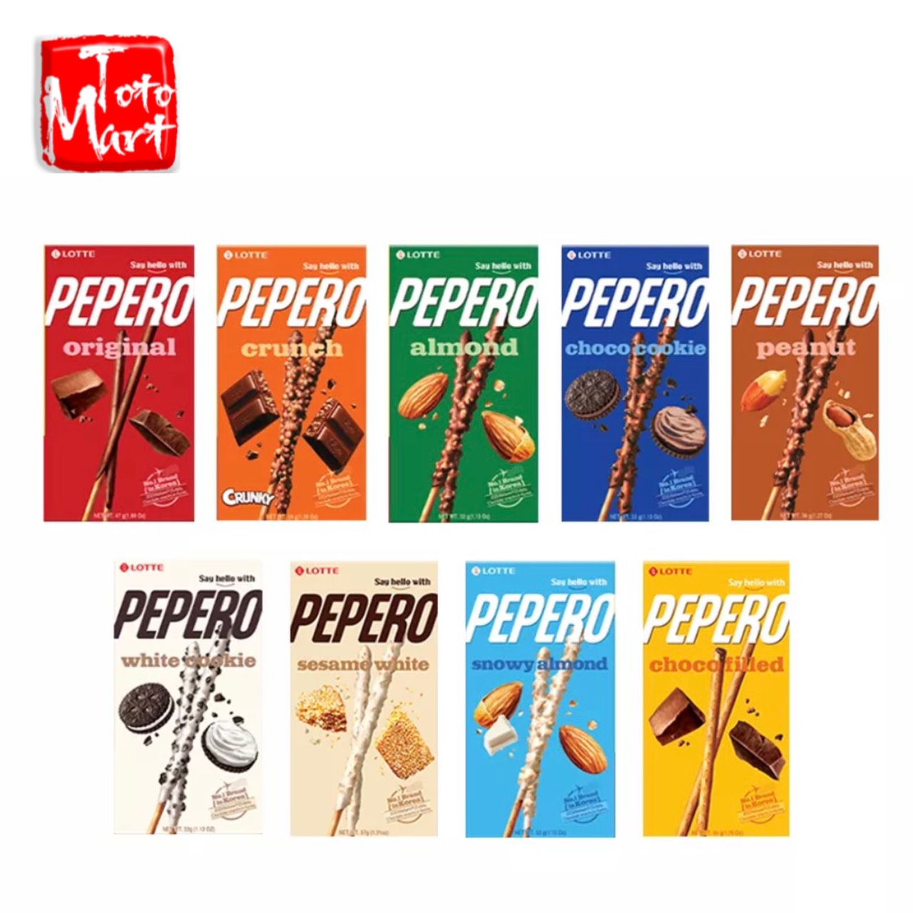 Bánh que Pepero Lotte Hàn Quốc (32g)