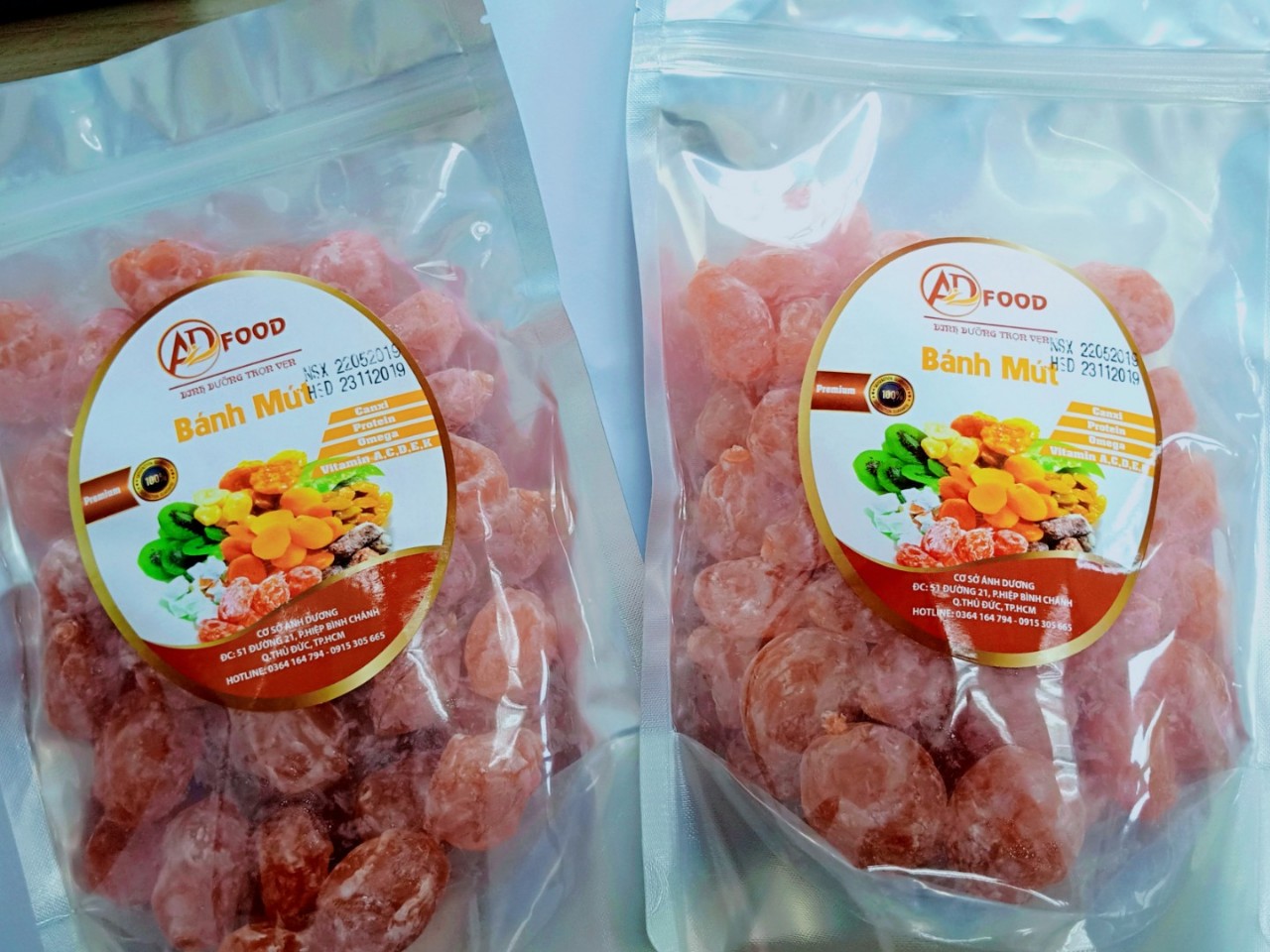 500g xí muội đào chua ngọt
