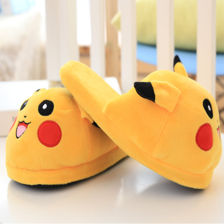 [HCM]Dép Bông Đi Trong Nhà PiKaChu-2032