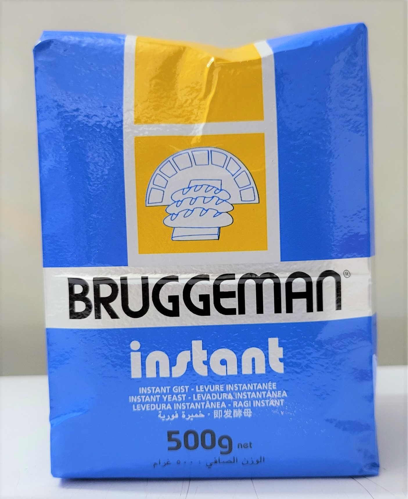 [500g – NHÃN XANH] MEN KHÔ LẠT BÁNH MÌ [Belgium] BRUGGEMAN Instant Yeast (hlm)