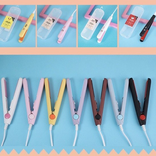 Máy là tóc, máy làm tóc, uốn duỗi kẹp tóc mini đa năng bảo hành 12 tháng.