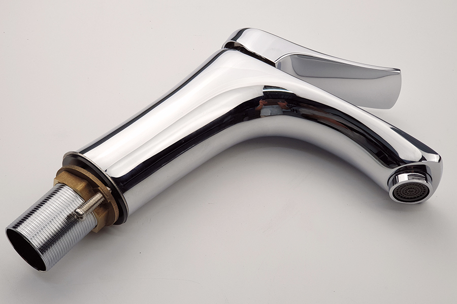 (Có Video) Vòi lavabo nóng lạnh Đồng mạ Chrome Eurolife EL-ROS 02 (Trắng bạc)