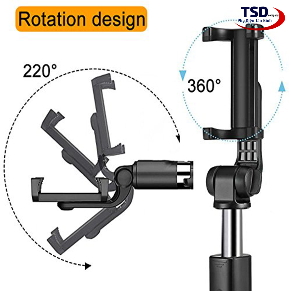 Gậy Tripod 3 Chân Selfie Stick L01 ( Kết nối bằng bluetooth )