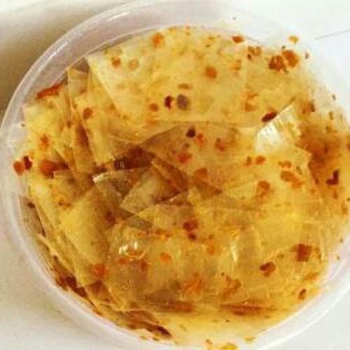1kg bánh tráng trộn sa tế  tôm ăn vặt