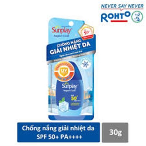 [HCM]Sữa chống nắng giải nhiệt da Sunplay Super Cool SPF50+ PA++++ 30gr
