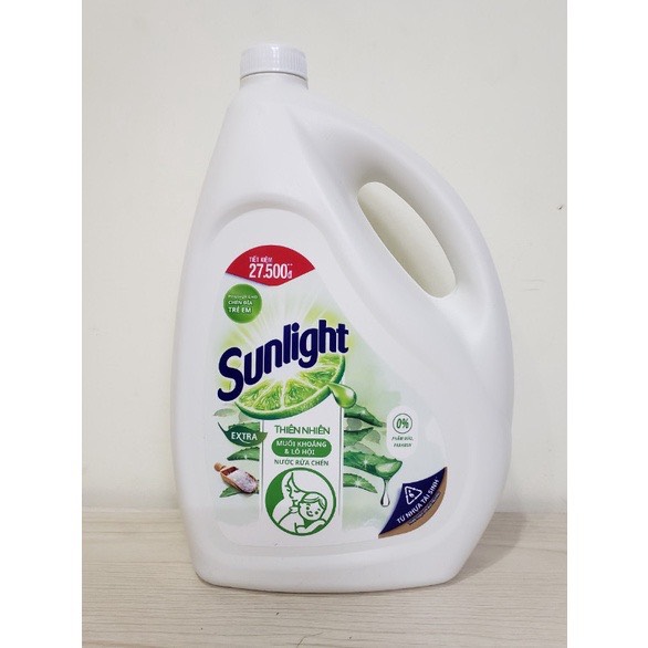 Nước rửa chén Sunlight can 3.5kg/ túi 3.4kg