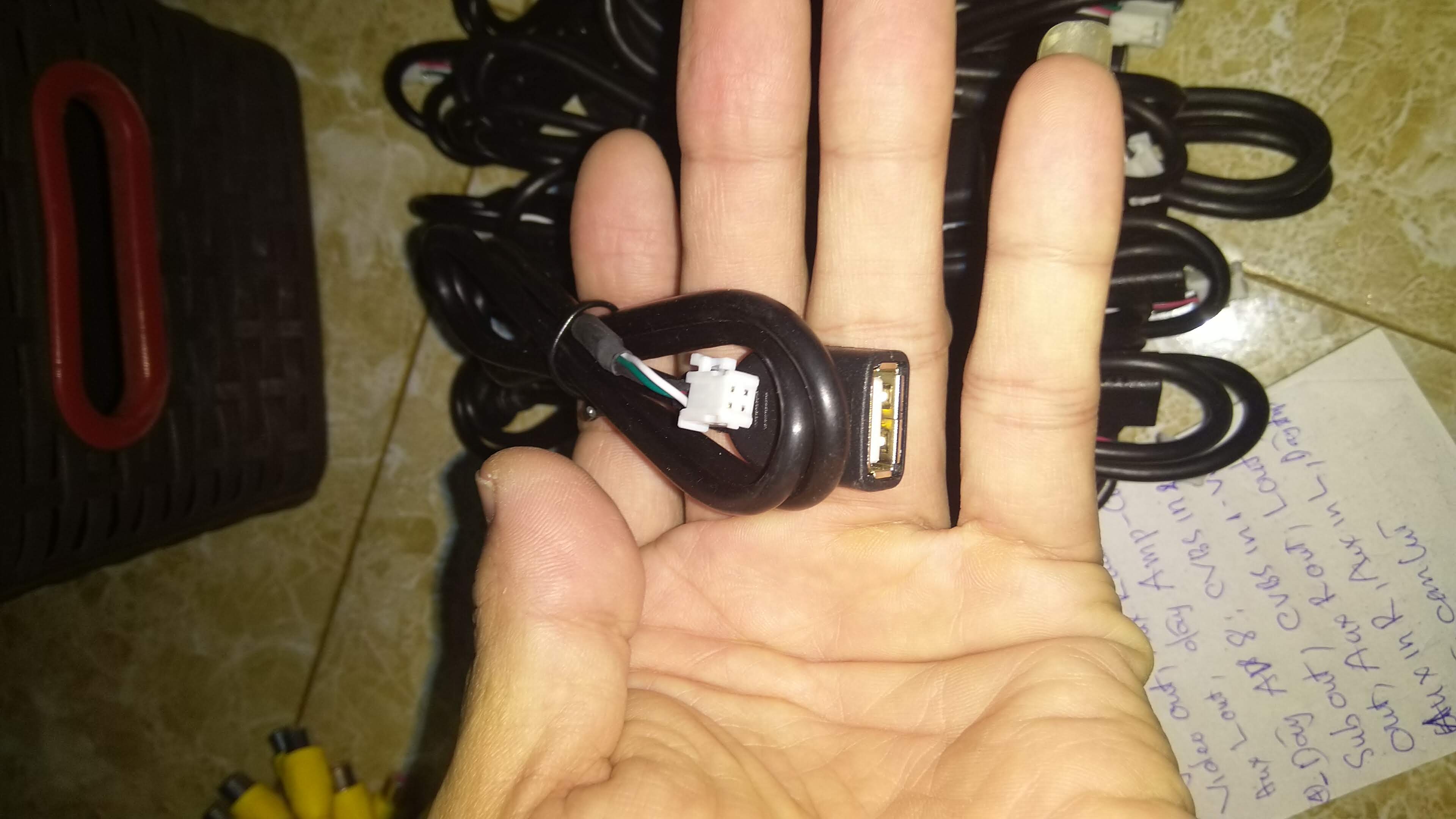 Dây USB 4P dành cho màn android ô tô