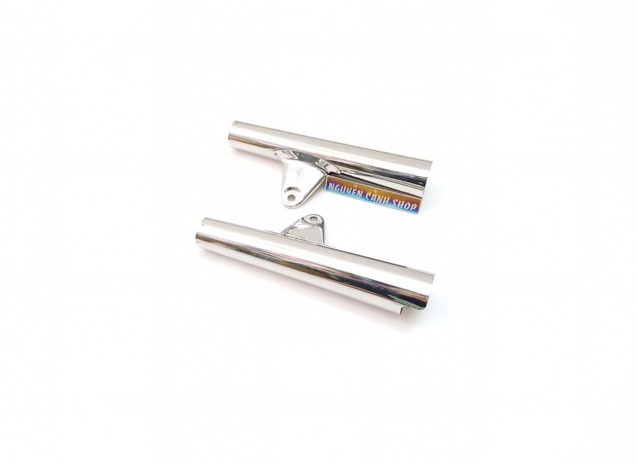 Tay thỏ phuộc trước xe 67 inox