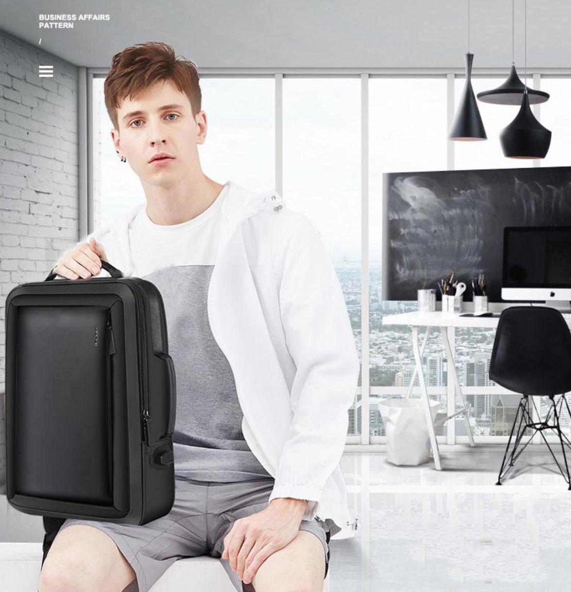 Balo doanh nhân Bopai 15.6inch - WorldMart