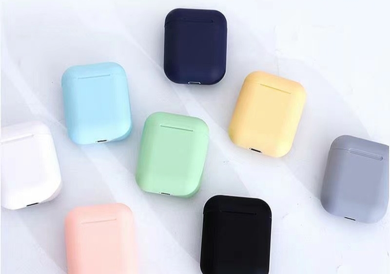 Tai nghe nhiều màu không dây bluetooth macaron xinh xắn dễ thương