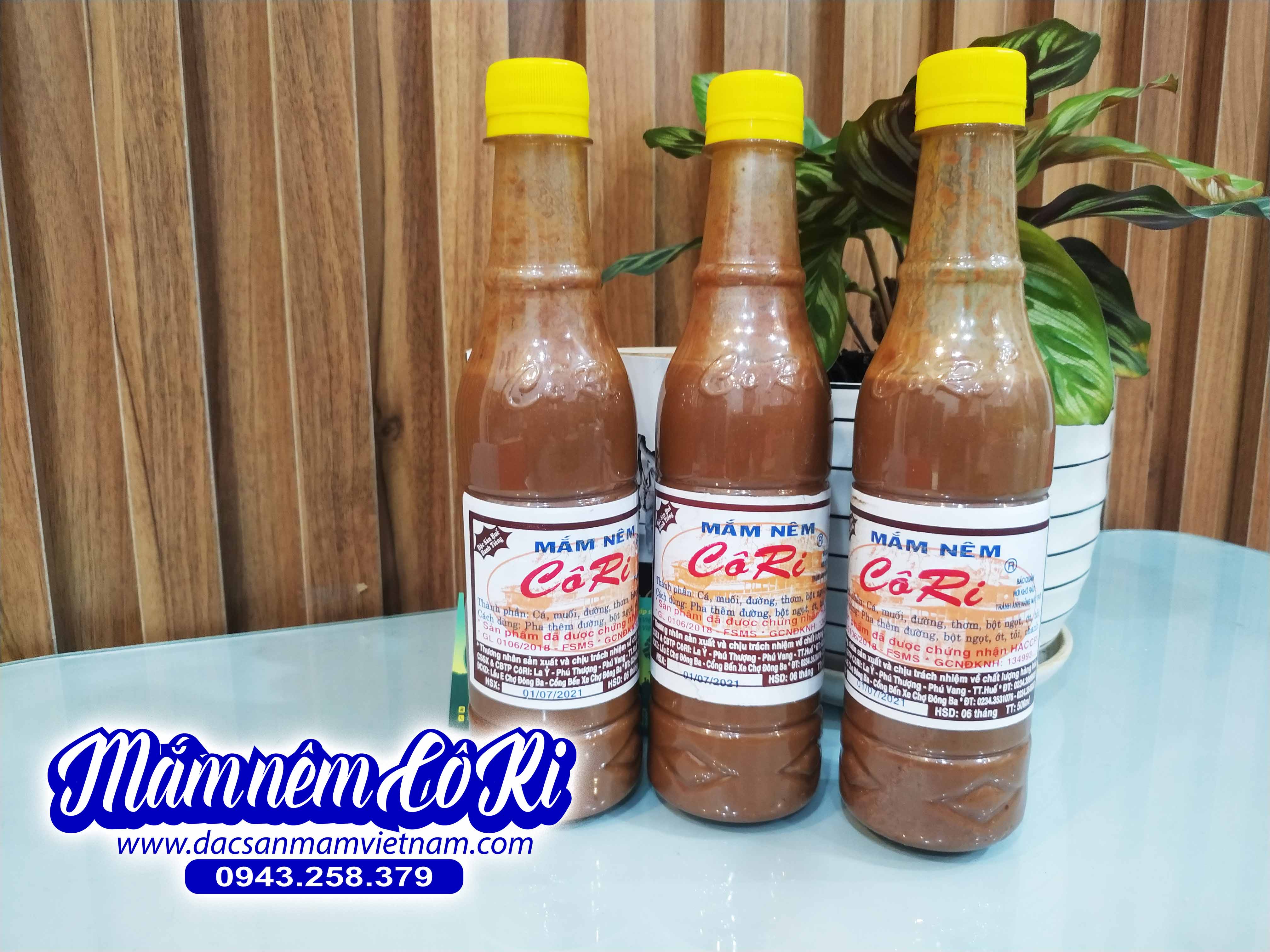 Mắm nêm Cô Ri - Đặc sản HUế