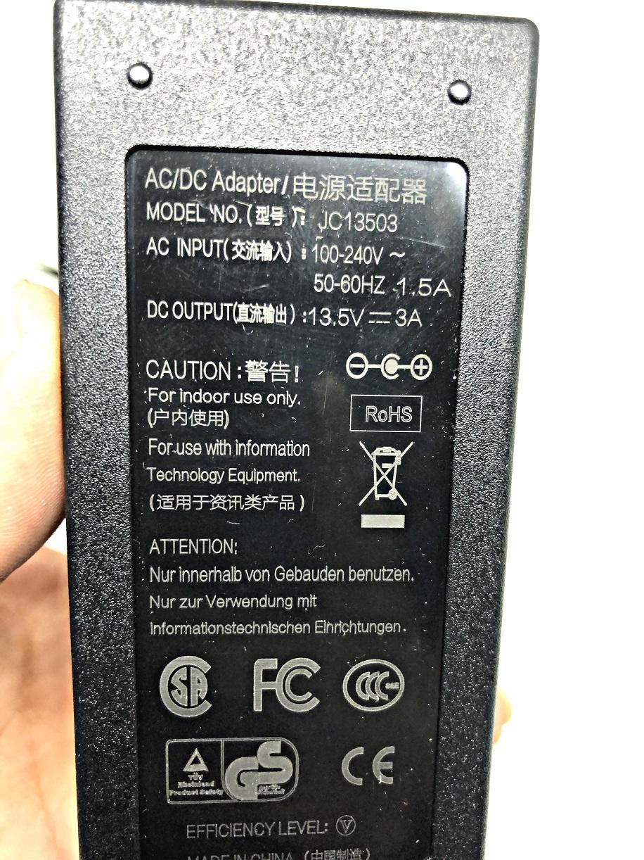 Nguồn DC 13.5V 3A loại tốt