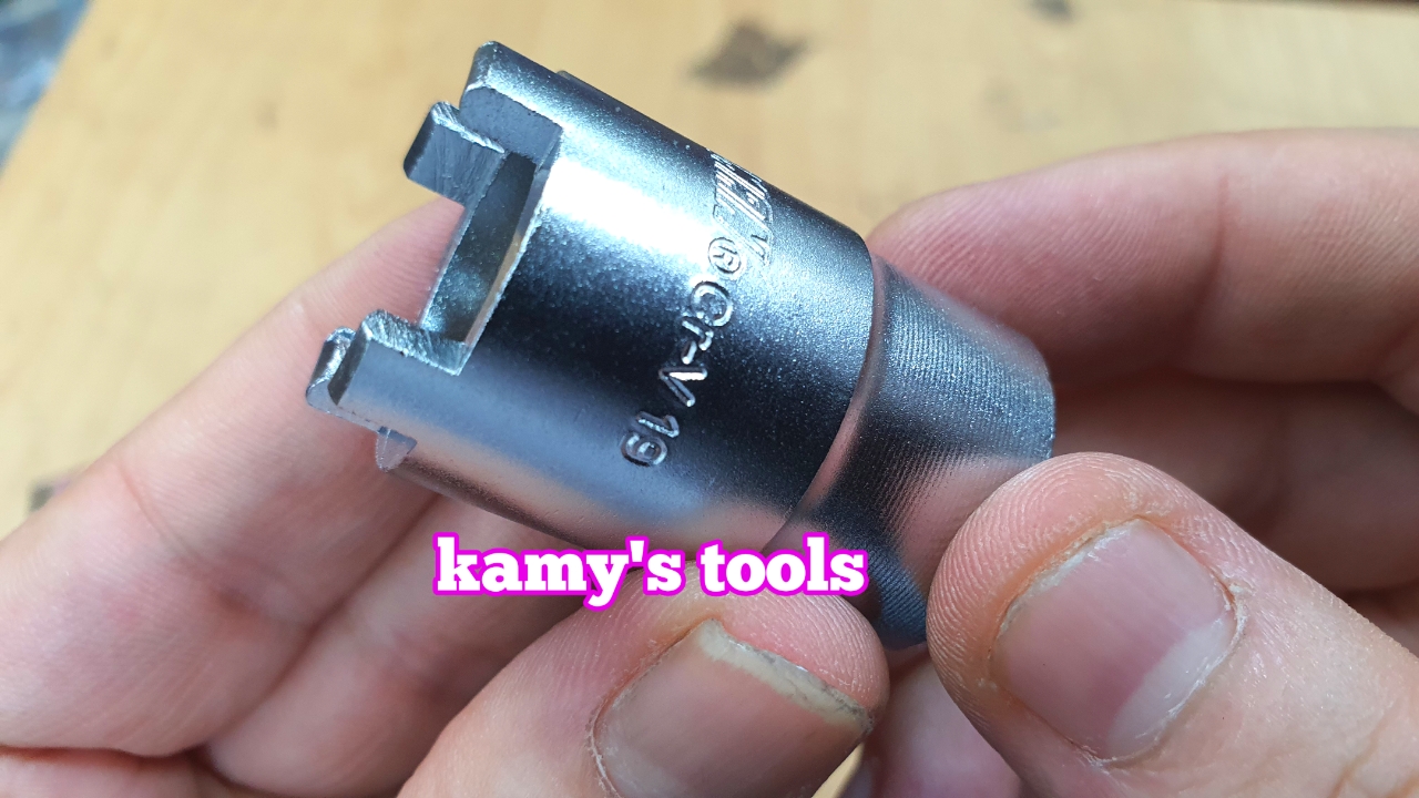 Dụng cụ mở tán nồi côn xe gắn máy 1/2 inch Hotssman 19mm đầu tuýp đầu khẩu mở nồi côn