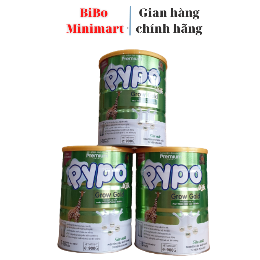 Sữa PYPO Grow Gold lon 900G (Từ 1 - 18 tuổi).