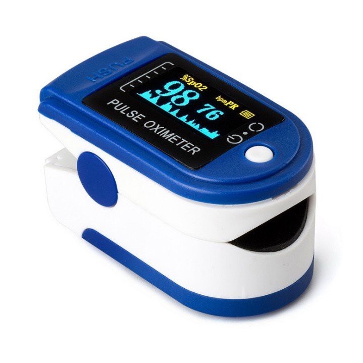Giao nhanh 2H - Máy đo nồng độ oxy trong máu đo spo2 kẹp ngón tay kỹ thuật