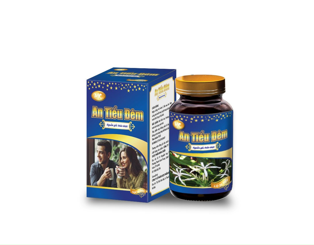 Viên uống giảm tiểu đêm, tiểu buốt, tiểu nhiều lần An Tiểu Đêm giảm u phì đại tuyến tiền liệt - Hộp 30 viên