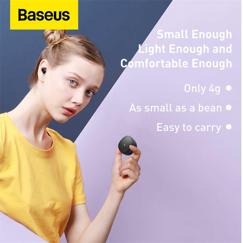 Tai Nghe Bluetooth 5.0 Baseus WM01/WM01 Plus TWS Chống Ồn