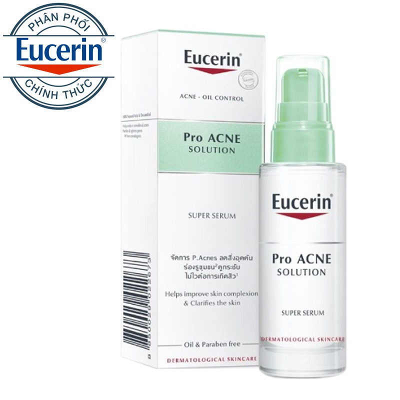 Serum Ngăn Ngừa Mụn Eucerin Pro Acne Solution Super Serum