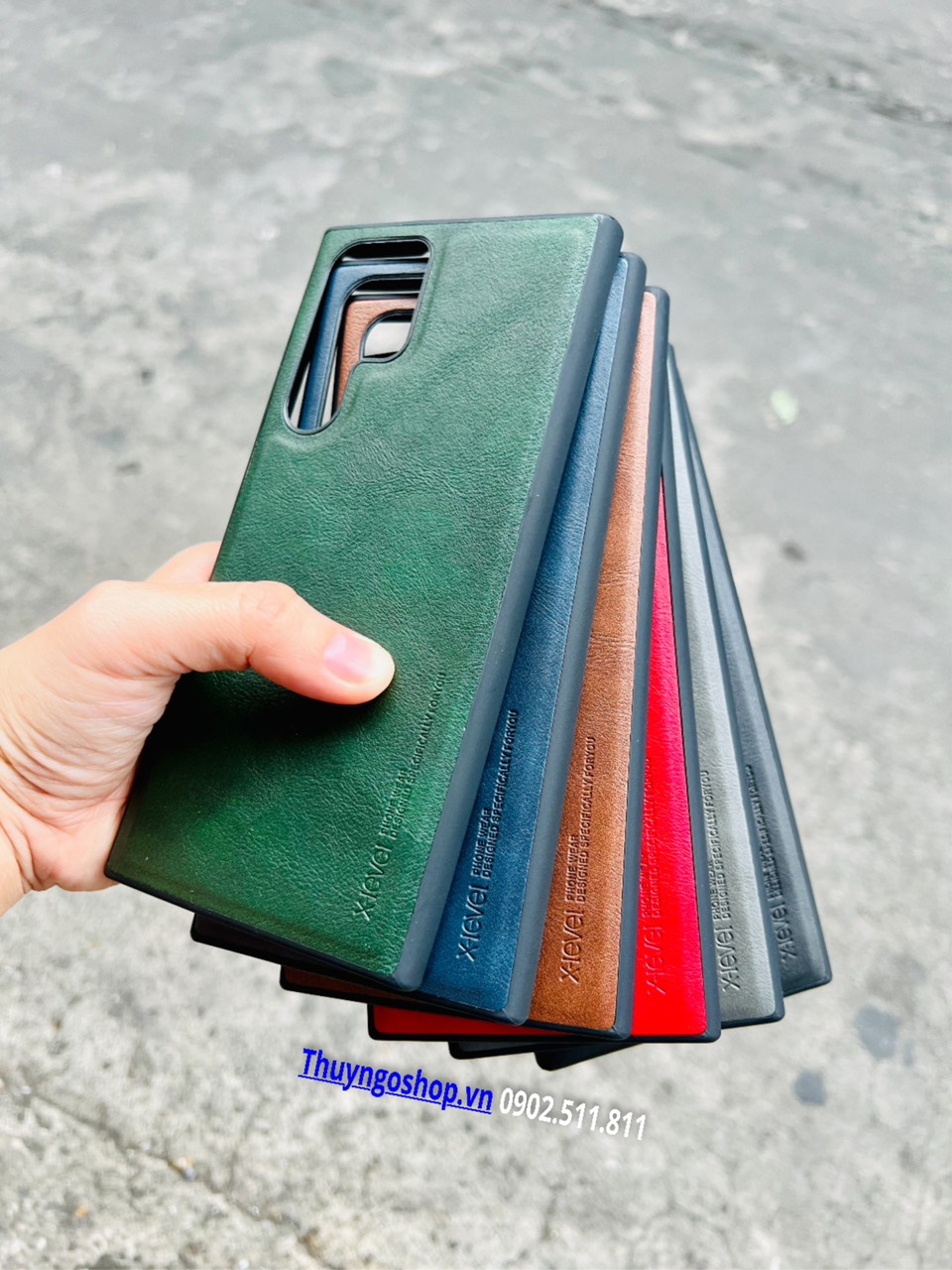 Thuyngoshop - Ốp lưng Da X-Level Samsung S22 Ultra - S22 Plus