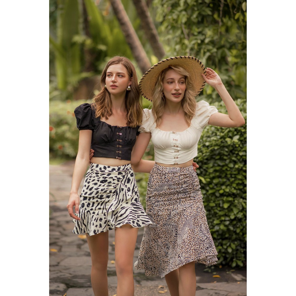 Chân Váy Nhún Bèo - Marina Skirt