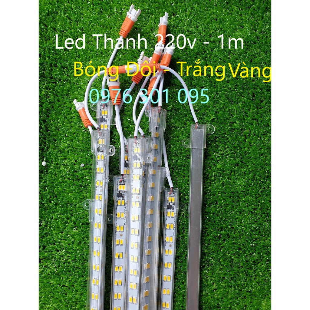 [COMBO 5] Đèn Led Thanh 220v 1m