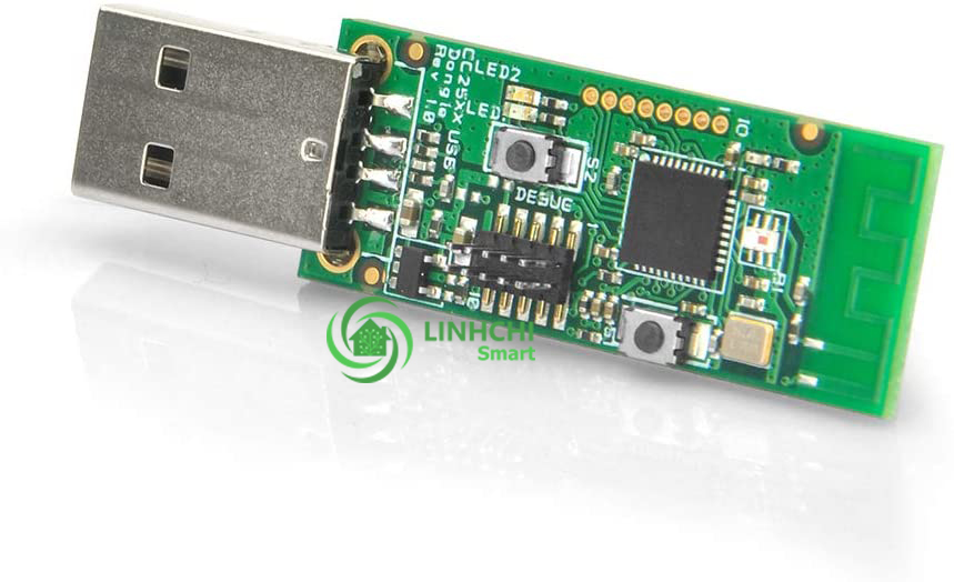 USB CC2531 Flash Zigbee2MQTT Kết Nối Zigbee các hãng (Hỗ trợ HomeAssistant - flash sẵn zigbee2mqtt)