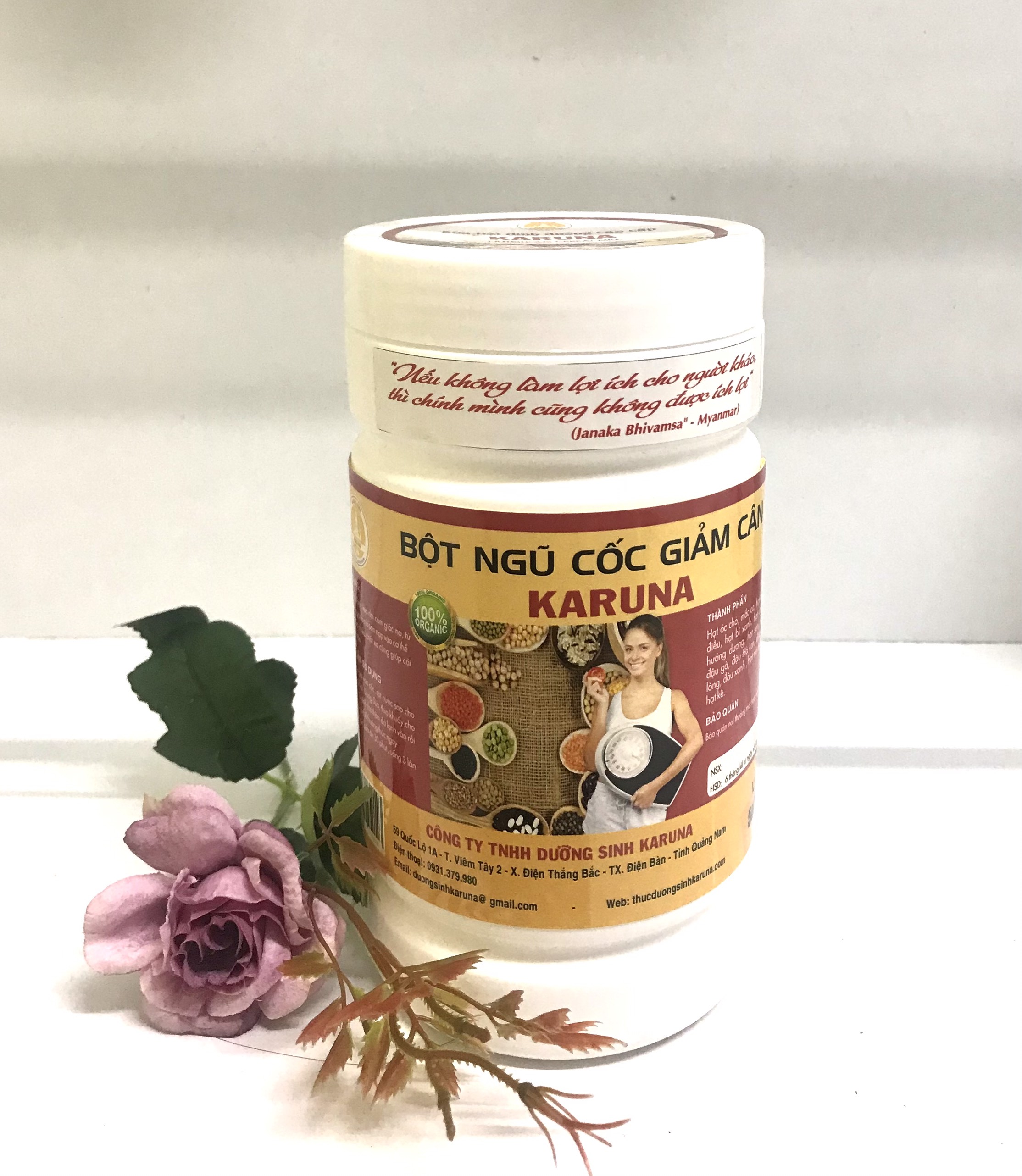 BỘT NGŨ CỐC GIẢM CÂN KARUNA 500G