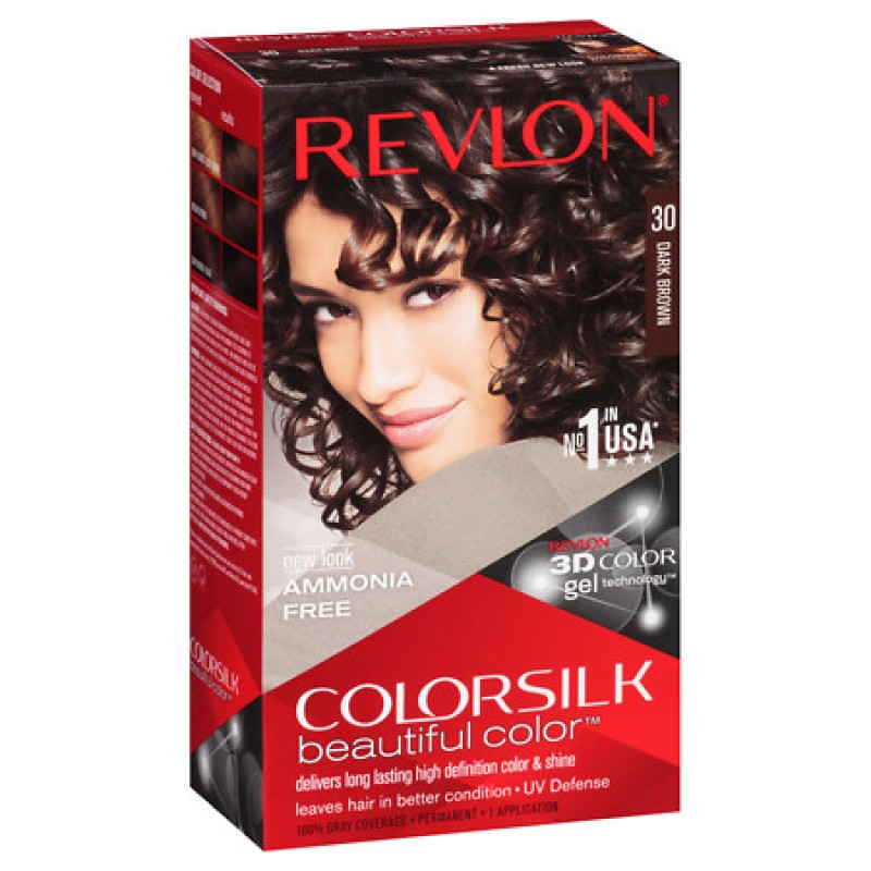 Thuốc Nhuộm Tóc Revlon Colorsilk 30 - Nâu sẫm