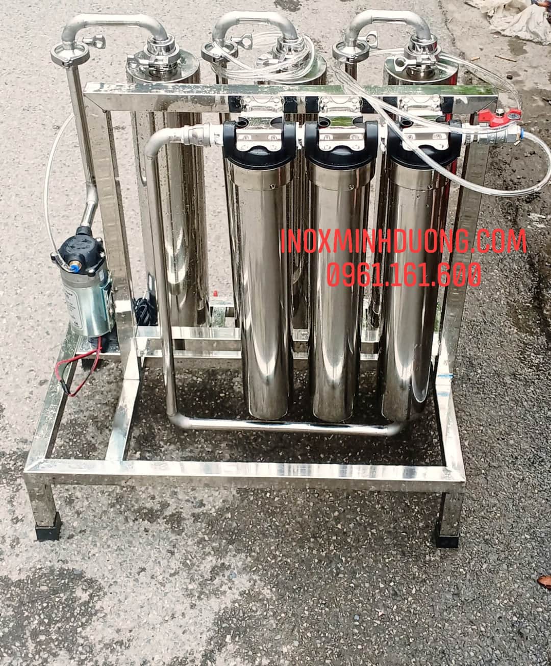 MÁY LỌC VÀ KHỬ ĐỘC TỐ RƯỢU INOX 50L/H