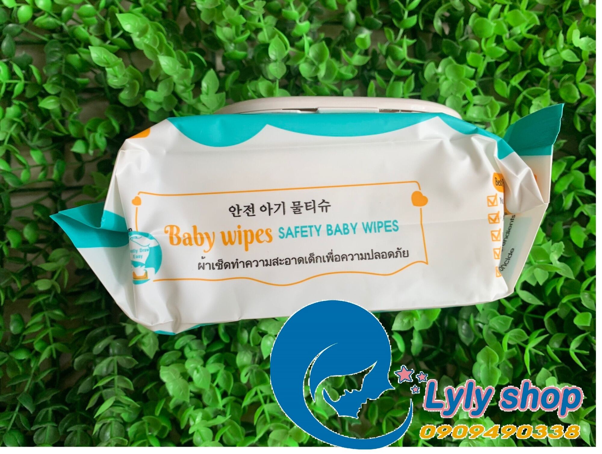 Khăn ướt Baby Wipes GẤU Bịch Lớn ( 100 tờ lớn) combo 5 gói