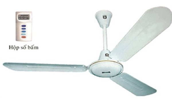Quạt trần MP1400 hộp số bấm Mỹ Phong - hàng chính hãng