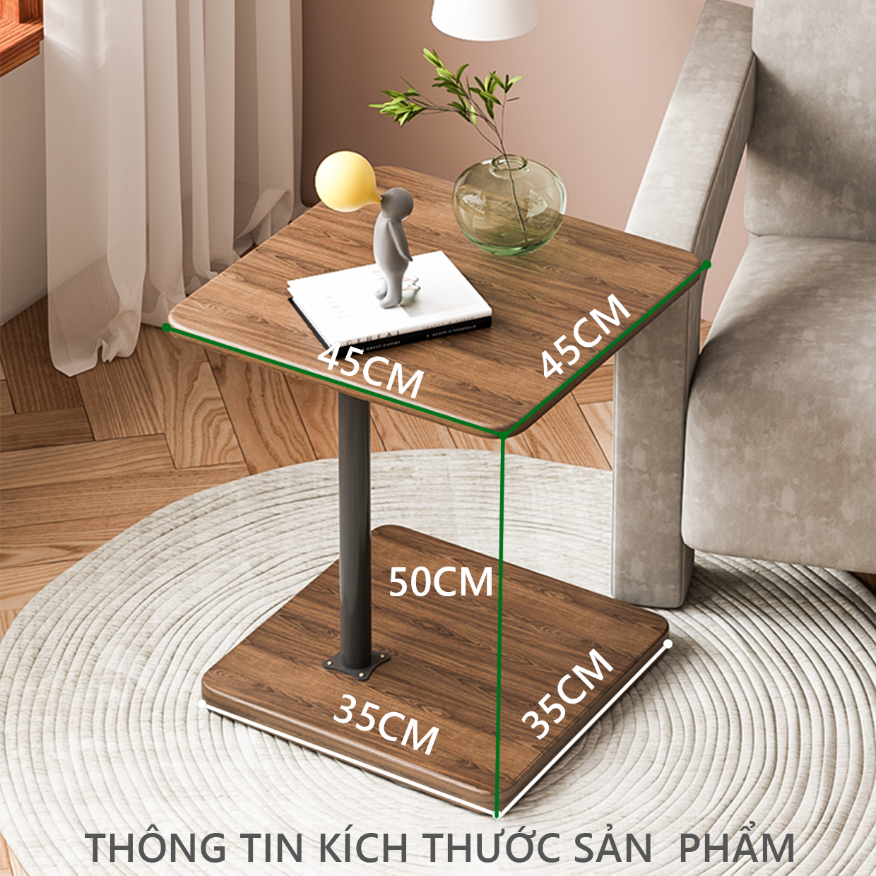 Bàn Trà SoFa Đơn Hiện Đại - GM88