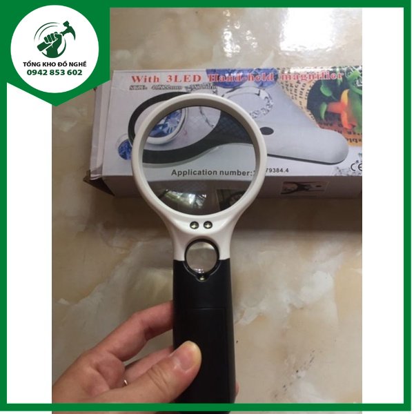 Kính lúp đa năng có đèn led phóng đại 45X _TKDN