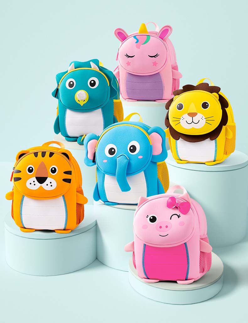 Ba lô mầm non 3D siêu dễ thương