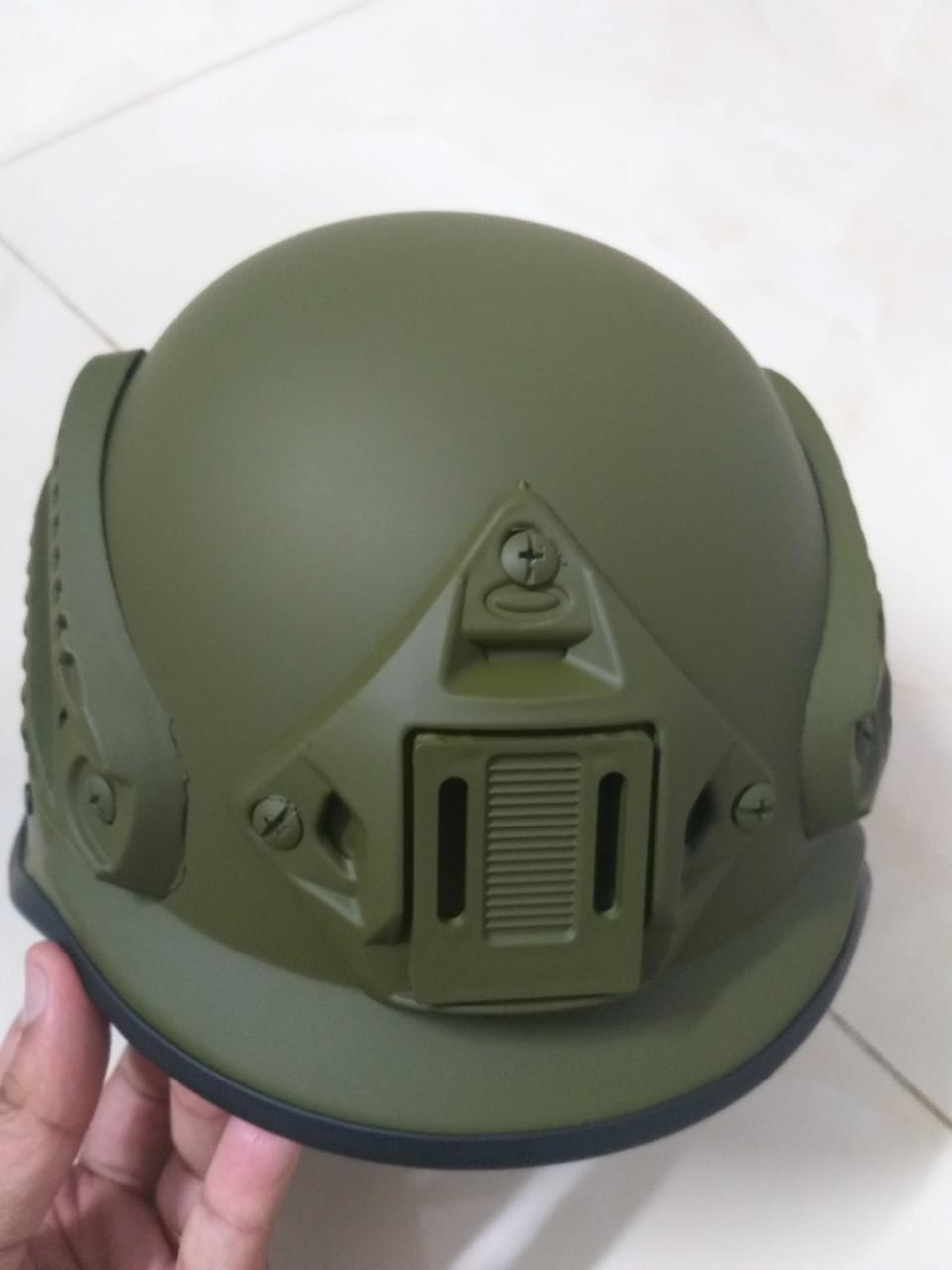 [HCM]Nón bảo hiểm lính vành cao cấp