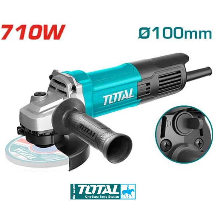 Máy mài góc Máy Cắt cầm tay 4inch 100mm 1010W TOTAL Chính hãng TG1121006 TG11010056