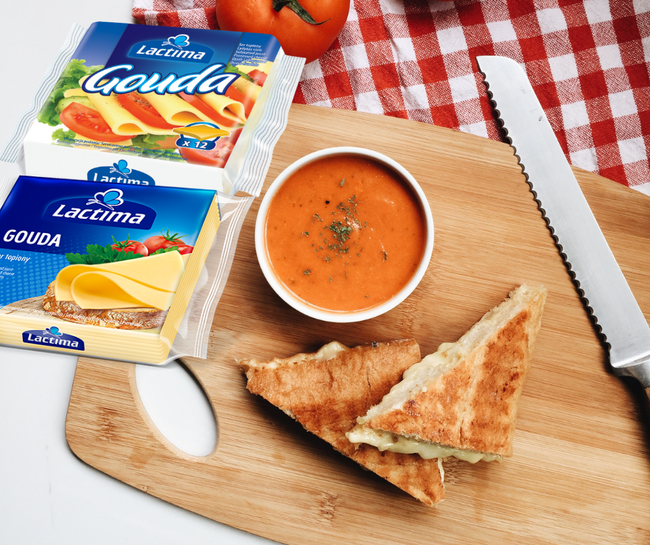 Phô Mai Lát Lactima Gouda Ba Lan 200g (date T10/2023)