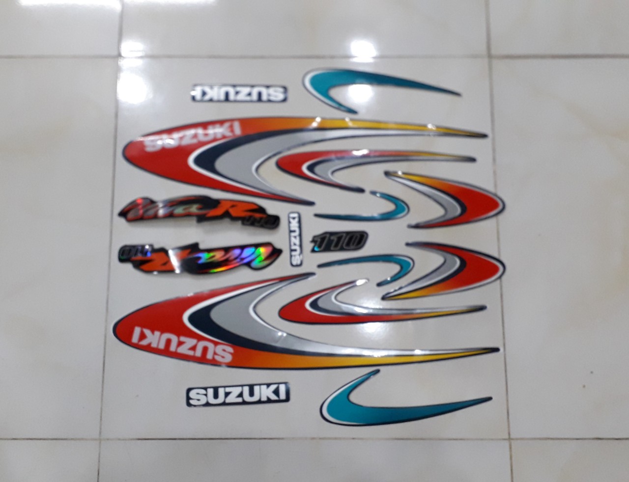 Bộ tem Suzuki Viva  tem 3 lớp